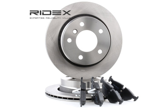 RIDEX 3405B0024 Brake disc and pads set for BMW 3 Series