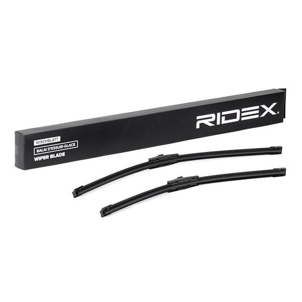 RIDEX 298W0533 Wiper Blade Pair - Front - 600/500 (Pin Type)