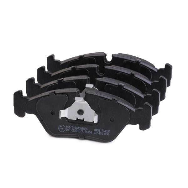 RIDEX 402B0853 Brake pad set