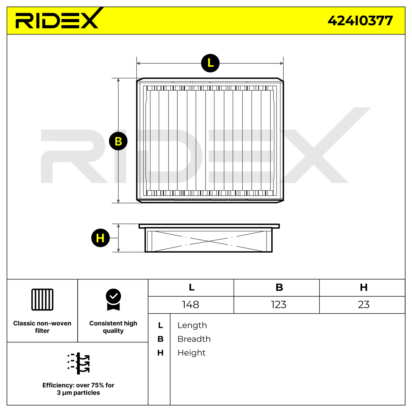 RIDEX 424I0377 Pollen filter for BMW 3 Compact (E36)