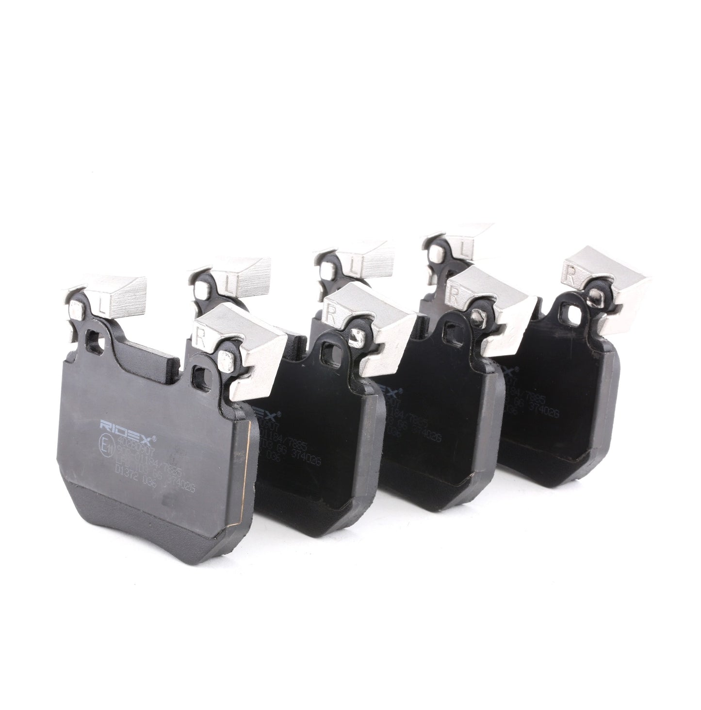 RIDEX 402B0907 Brake pad set