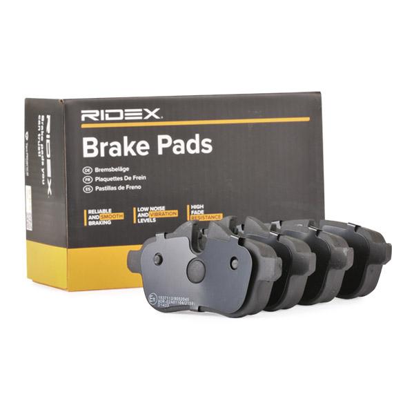 RIDEX 402B0968 Brake pad set for BMW Z4 Roadster (E89)