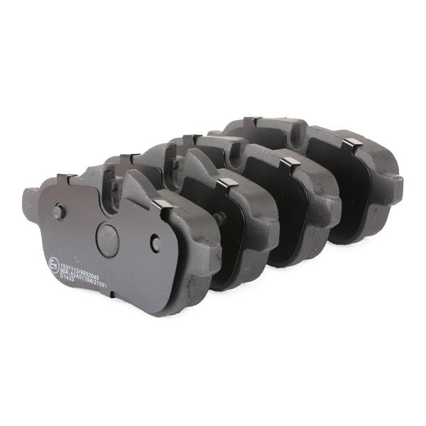 RIDEX 402B0968 Brake pad set for BMW Z4 Roadster (E89)