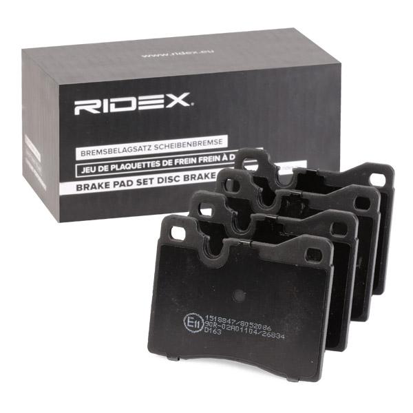 RIDEX 402B0941 Brake pad set