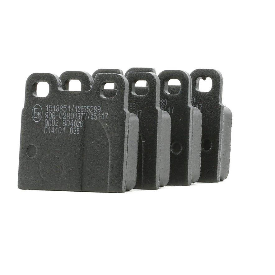 RIDEX 402B1105 Brake pad set