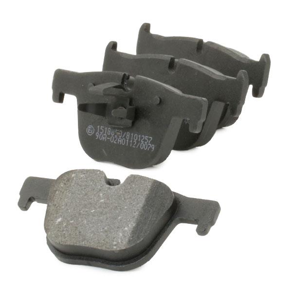RIDEX 402B0925 Brake pad set - for BMW