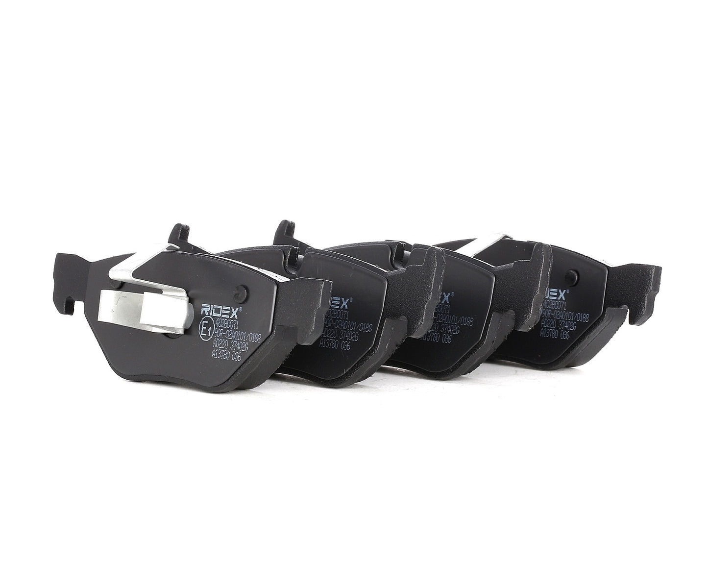 RIDEX 402B0071 Brake pad set Rear Axle - for BMW