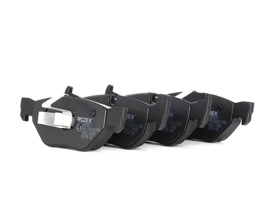 RIDEX 402B0071 Brake pad set Rear Axle - for BMW