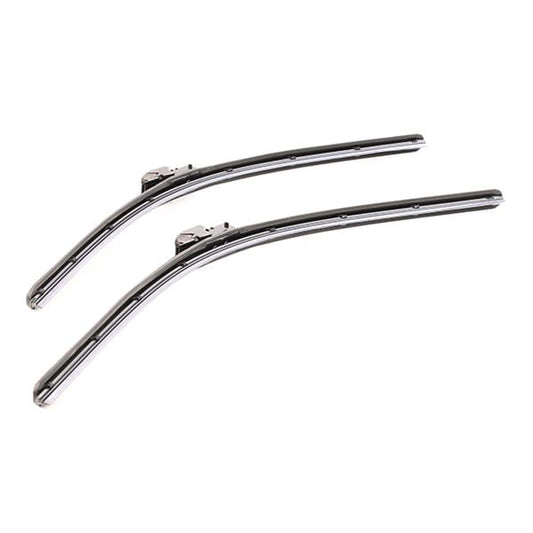 RIDEX 298W0005 Wiper Blades Pair - Front - 600/580mm (Push Type)