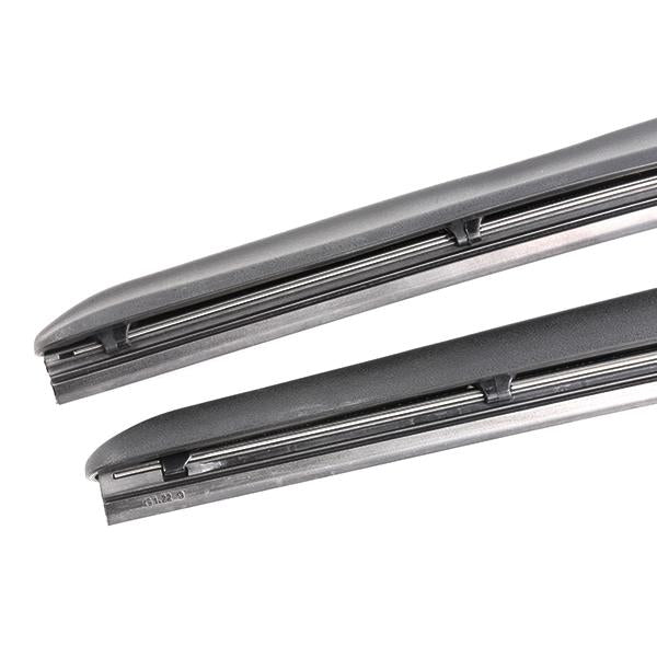 RIDEX 298W0005 Wiper Blades Pair - Front - 600/580mm (Push Type)