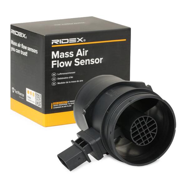 RIDEX 3926A0139 Mass air flow sensor with housing