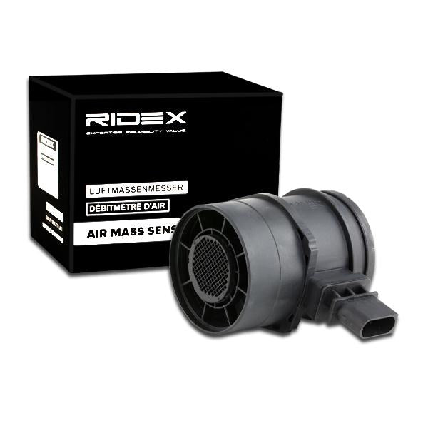 RIDEX 3926A0139 Mass air flow sensor with housing