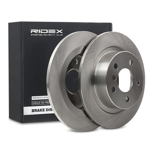RIDEX 82B1688 Brake Disc - rear axle (pair)