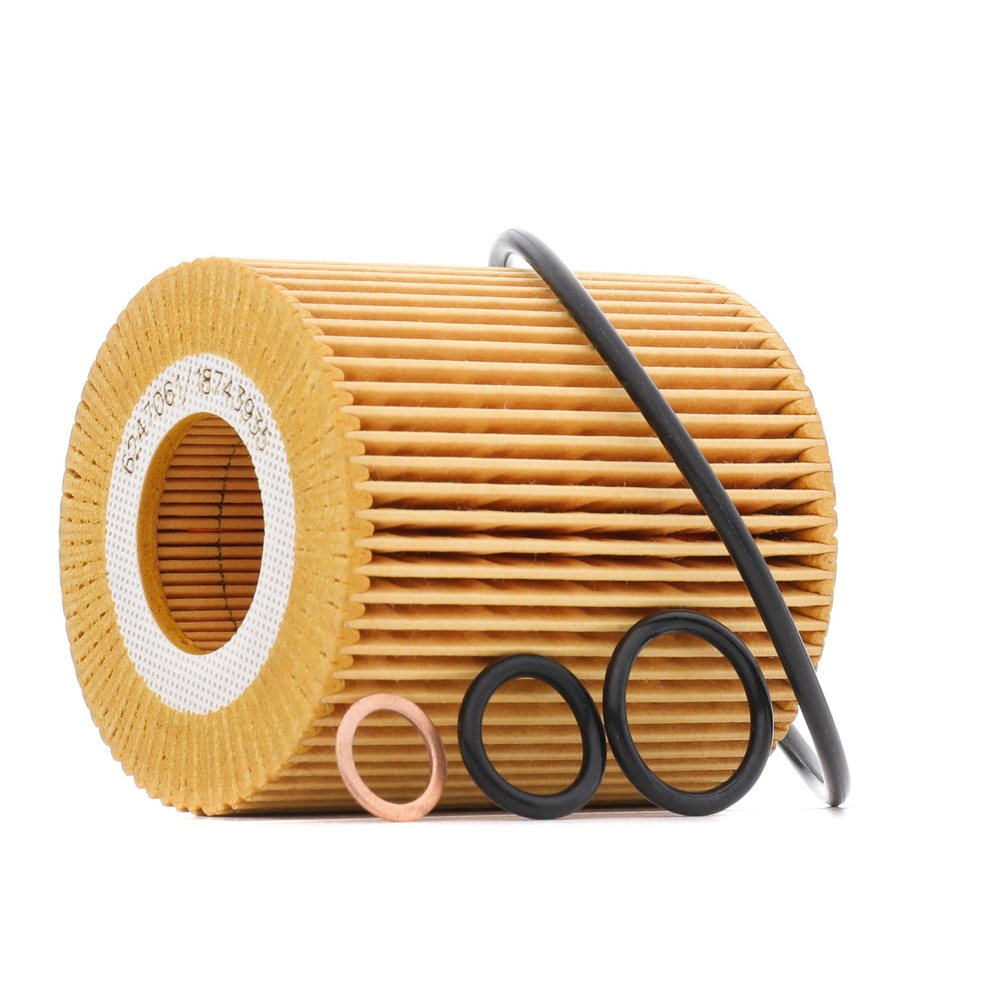 RIDEX 7O0061P Oil Filter; Filter Insert - for BMW