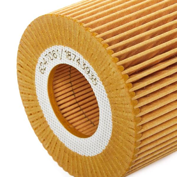 RIDEX 7O0061P Oil Filter; Filter Insert - for BMW