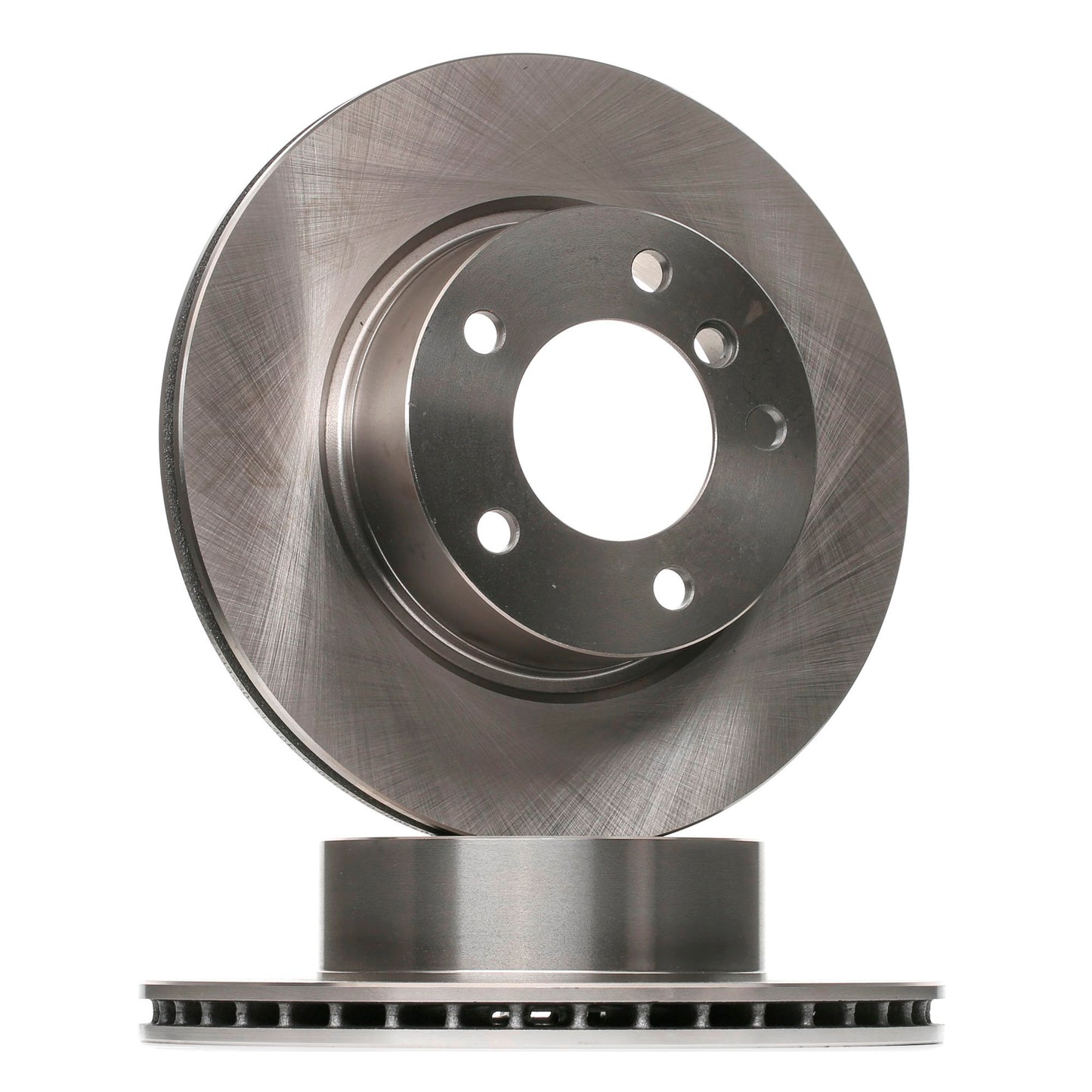 RIDEX 82B0153 Brake Disc, Front Axle, Vented, Uncoated (pair)