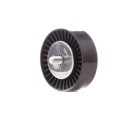 RIDEX 312D0056 Deflection / Guide Pulley, v-ribbed belt with bolts