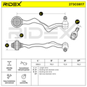 RIDEX 273C0817 Suspension arm