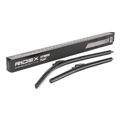 RIDEX 298W0077 Wiper Blade Kit - Front - 650/400mm (Hook Fixing)