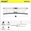 RIDEX 298W0145 Wiper Blade - Front - 550mm