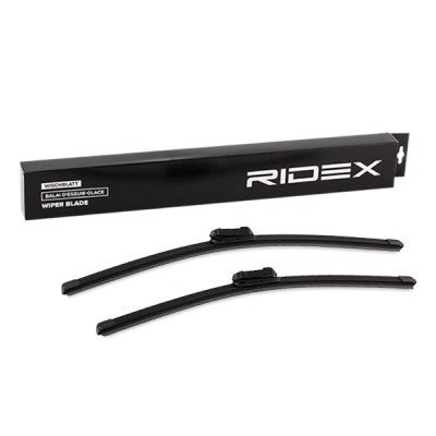 RIDEX 298W0227 Wiper Blades Pair- Front - 650/480mm (Push Button)