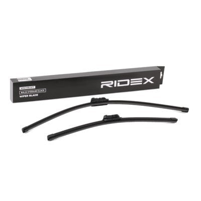 RIDEX 298W0227 Wiper Blades Pair- Front - 650/480mm (Push Button)