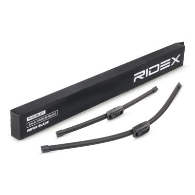 RIDEX 298W0228 Wiper Blades Pair- Front - 650/450mm (Hook Fixing)