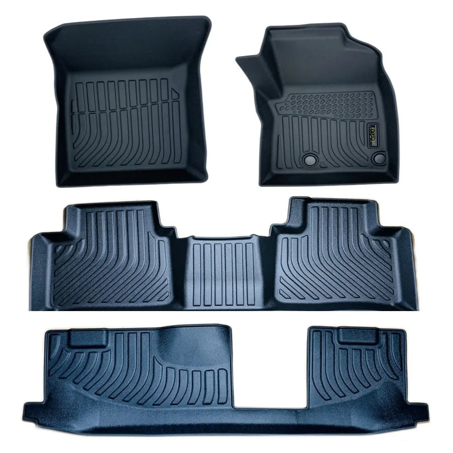 Mitsubishi Outlander (2022-2024) ZM 3 Rows - Floor Mats All Weather 3D/5D