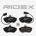 RIDEX 402B0083 Brake Pad Set for Audi - Front Axle