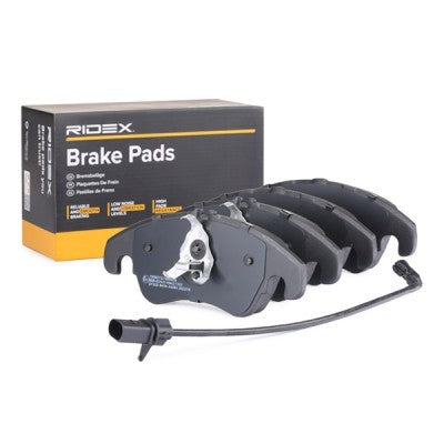RIDEX 402B0301 Brake Pad Set for Audi - Front Axle