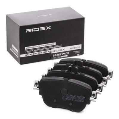 RIDEX 402B0481 Brake Pad Set for Mercedes - Rear Axle