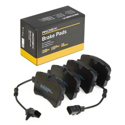 RIDEX 402B0554 Brake Pad Set for Audi - Rear Axle