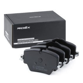 RIDEX 402B1129 Brake pad set front axle