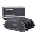 RIDEX 402B1161 Brake Pad Set for Audi - Front Axle