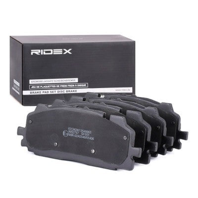 RIDEX 402B1161 Brake Pad Set for Audi - Front Axle