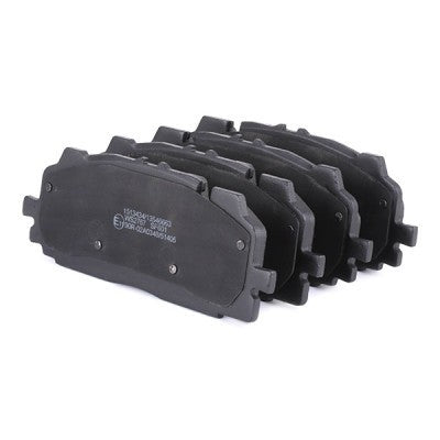 RIDEX 402B1161 Brake Pad Set for Audi - Front Axle