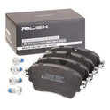 RIDEX 402B1217 Brake Pad Set for Audi - Rear Axle