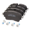 RIDEX 402B1217 Brake Pad Set for Audi - Rear Axle