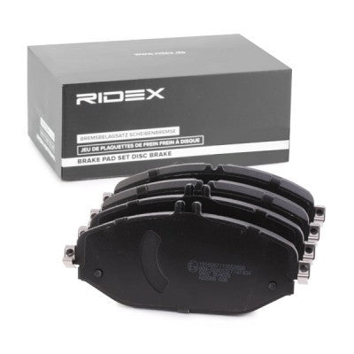 RIDEX 402B1240 Brake Pad Set for Mercedes - Front Axle