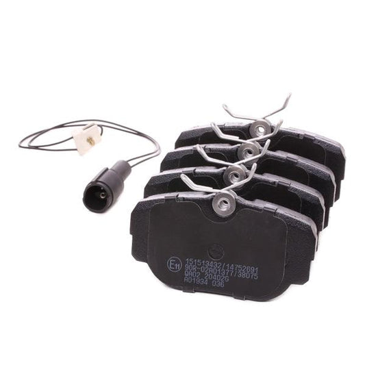 RIDEX 402B1360 Brake pad set