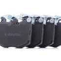 RIDEX 402B1383 Brake pad set Front Axle