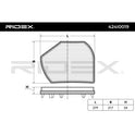 RIDEX 424I0019 Pollen filter for Mercedes