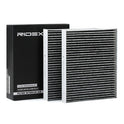 RIDEX 424I0202 Pollen filter, Activated Carbon Filter