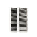 RIDEX 424I0431 Pollen filter  Activated Carbon Filter, 232mm x 116mm