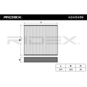 RIDEX 424I0496 Cabin/Pollen Filter for Volkswagen