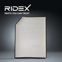 RIDEX 424I0777 Pollen filter
