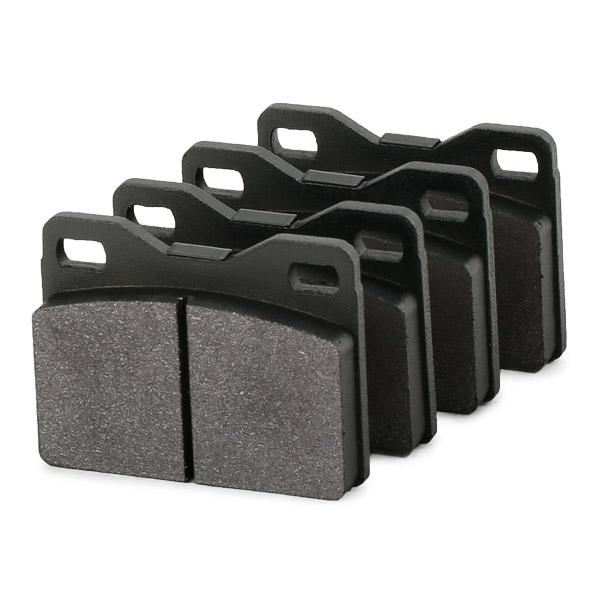 RIDEX 402B1258 Brake pad set