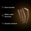 RIDEX 5025A0008 Wind deflectors for BMW X5 (E70)