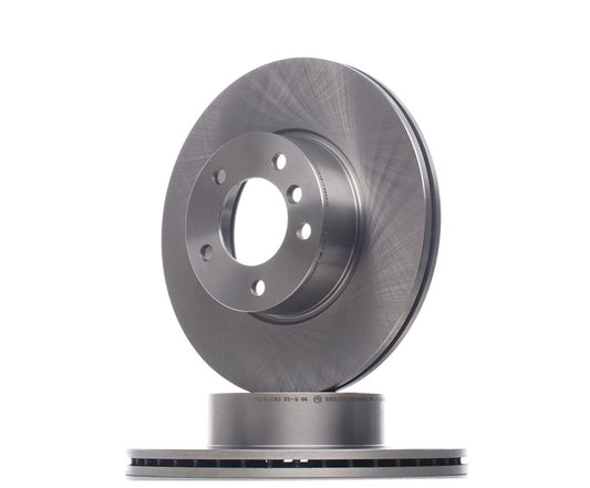 RIDEX 82B0273 Brake Disc front axle (pair)