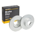 RIDEX 82B0273 Brake Disc front axle (pair)